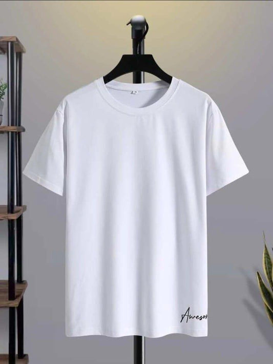 Unisex Plane White T-shirt