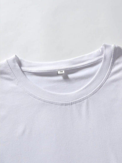 Unisex Plane White T-shirt